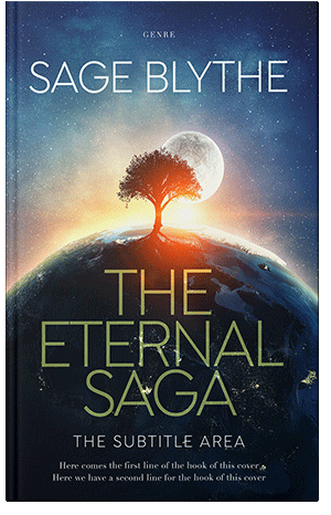 Pre Made Book Cover Sorrell Brown