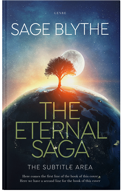 Front view of Sorrell Brown #34924 - Premade Nature Book Cover