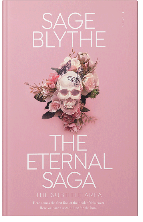 Front view of Beauty Bush #34929 - Premade Fantasy Book Cover