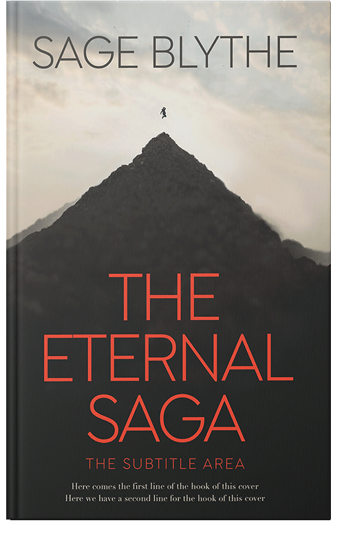 Front view of Heavy Metal #34932 - Premade Action & Adventure Book Cover