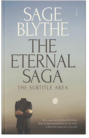 Pre Made Book Cover Green Spring