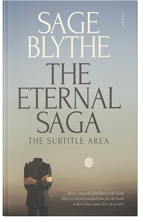 Front view of Green Spring #34935 - Premade Fantasy Book Cover