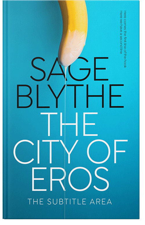 Front view of Pacific Blue #34939 - Premade Erotica Book Cover