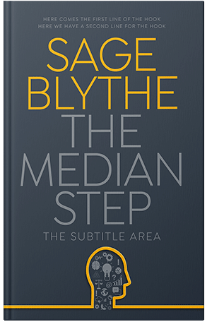 Pre Made Book Cover Oxford Blue