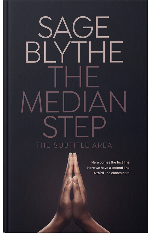 Front view of Cinder #34948 - Premade Health & Mind & Body Book Cover