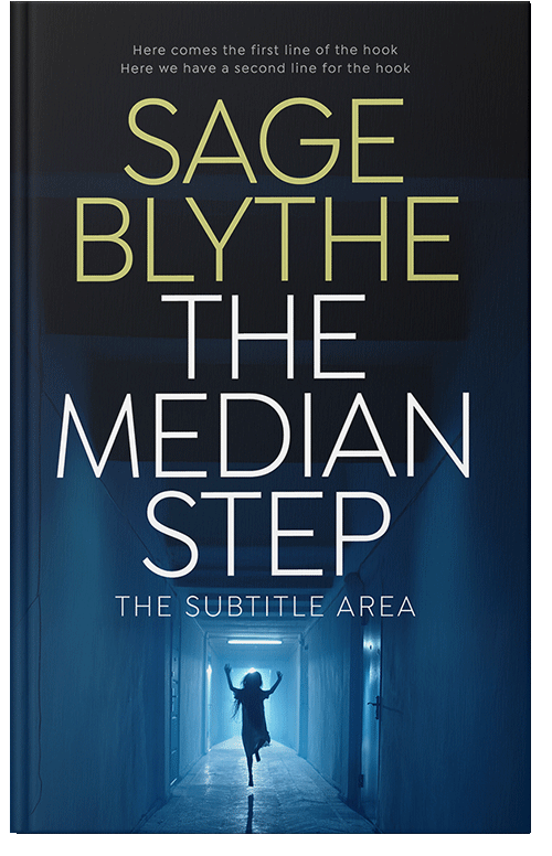 Front view of Premade Mystery & Thriller & Suspense Book Cover - Black Pearl