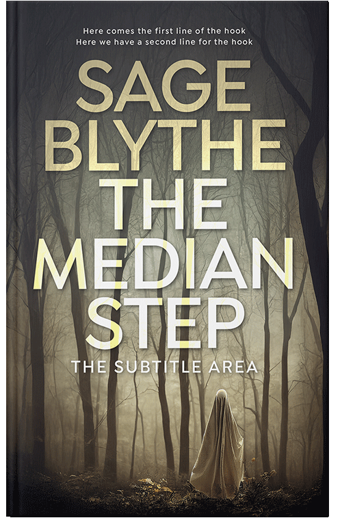 Front view of Premade Mystery & Thriller & Suspense Book Cover - Armadillo
