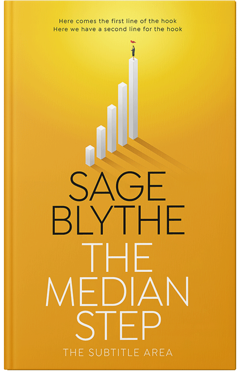 Front view of Buttercup #34965 - Premade Self-Improvement & Self-Help Book Cover