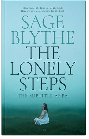 Pre Made Book Cover Water Leaf