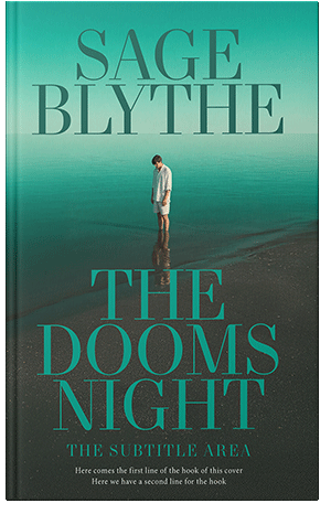 Pre Made Book Cover Mineral Green