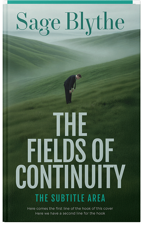 Front view of Premade Surreal Book Cover - Mallard