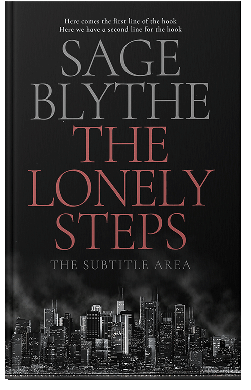 Front view of Premade Mystery & Thriller & Suspense Book Cover - Cod Gray