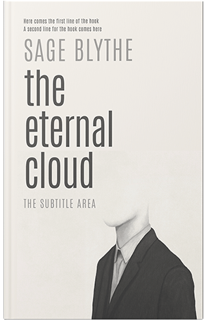 Pre Made Book Cover Fuscous Gray