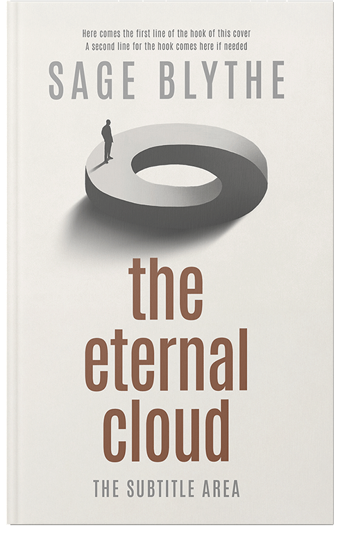 Front view of Pampas #35006 - Premade Abstract Book Cover