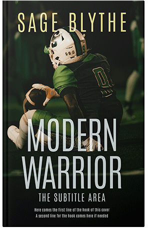 Pre Made Book Cover Foggy Gray