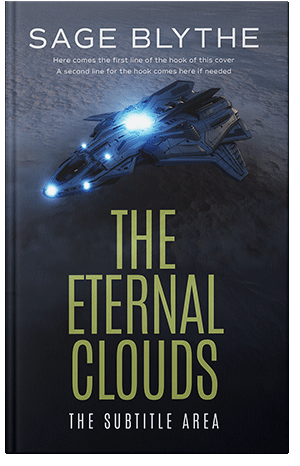 Pre Made Book Cover Mirage