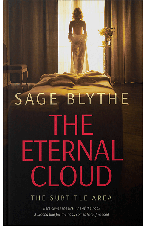 Front view of Burning Sand #35036 - Premade Erotica Book Cover