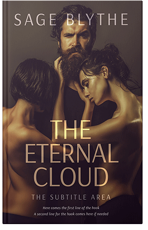 Pre Made Book Cover Cocoa Brown