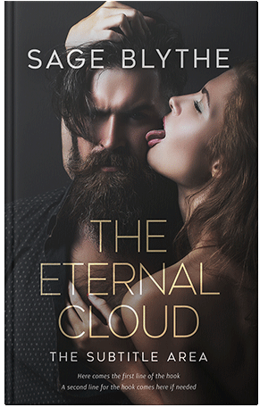 Pre Made Book Cover Cocoa Brown