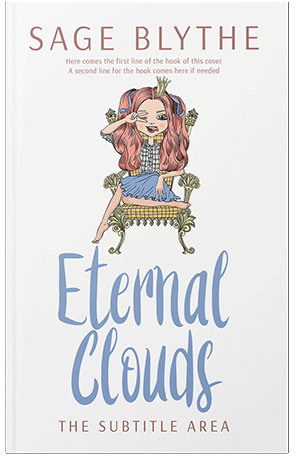 Pre Made Book Cover Gray Suit