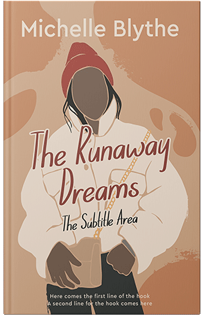 Pre Made Book Cover Antique Brass