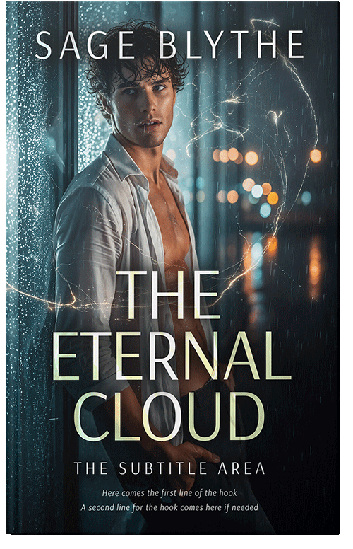 Front view of Outer Space #35061 - Premade Erotica Book Cover