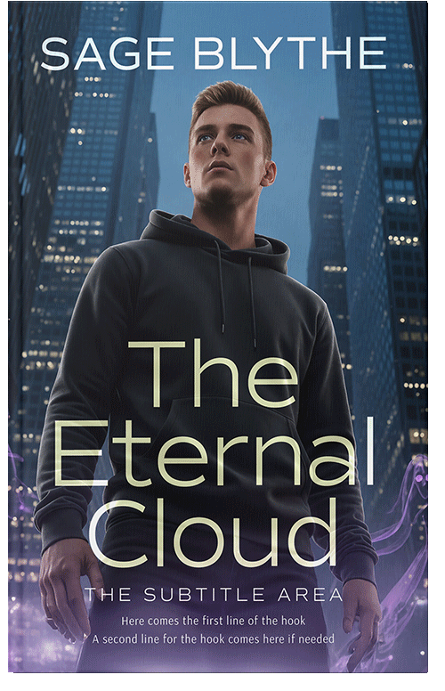 Front view of Ebony Clay #35064 - Premade Mystery & Thriller & Suspense Book Cover