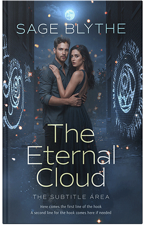 Pre Made Book Cover Ebony Clay