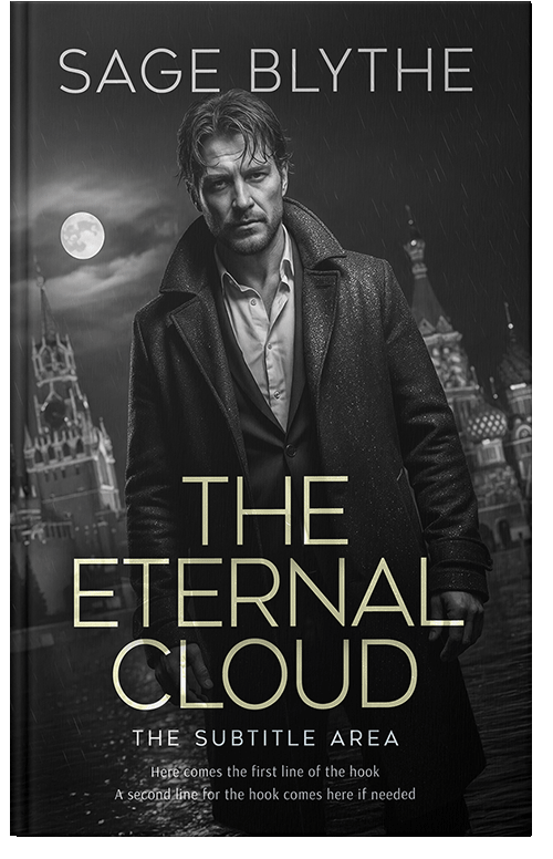 Front view of Cod Gray #35073 - Premade Mystery & Thriller & Suspense Book Cover