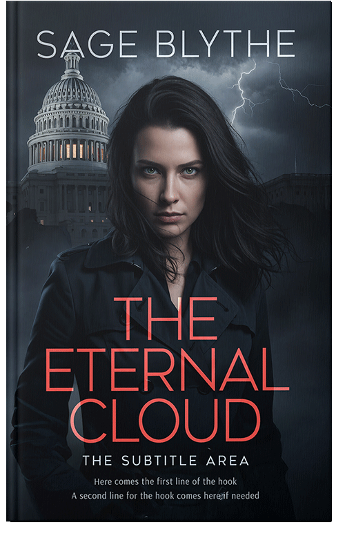 Front view of Bunker #35074 - Premade Mystery & Thriller & Suspense Book Cover