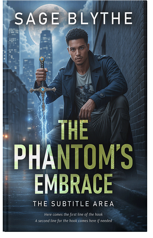 Front view of Mirage #35079 - Premade Paranormal & Urban Book Cover