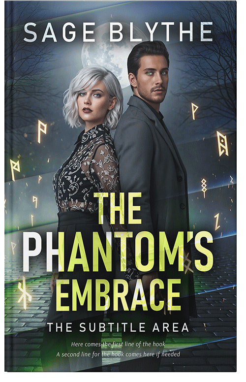 Front view of Outer Space #35082 - Premade Mystery & Thriller & Suspense Book Cover