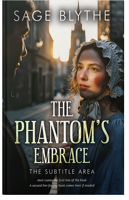 Front view of Akaroa #35090 - Premade Historical Book Cover