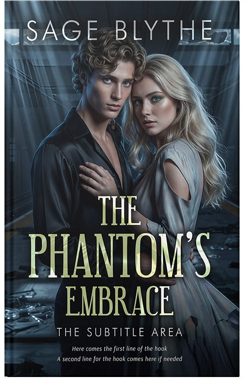 Front view of Mirage #35091 - Premade Erotica Book Cover