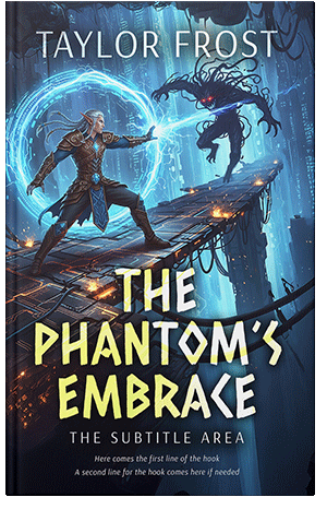 Pre Made Book Cover Mirage