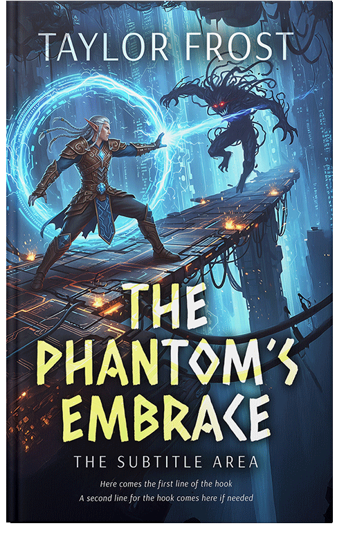 Front view of Mirage #35094 - Premade LitRPG Book Cover