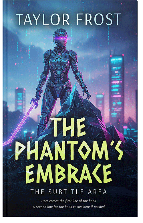 Front view of Premade LitRPG Book Cover - Firefly