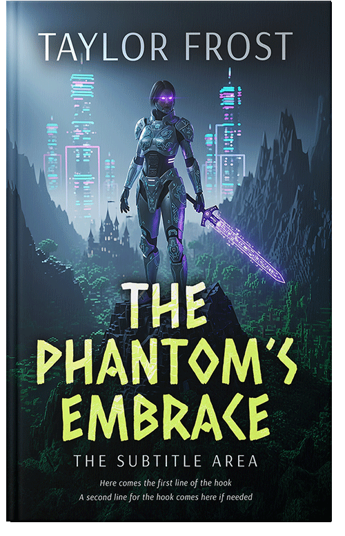 Front view of Premade LitRPG Book Cover - Big Stone