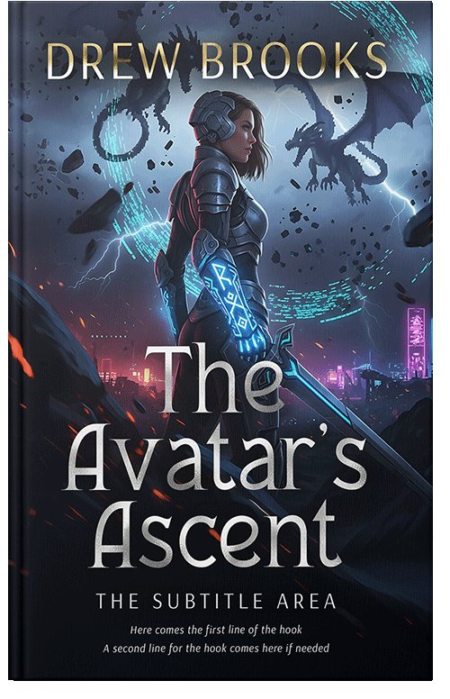 Front view of Mirage #35103 - Premade LitRPG Book Cover