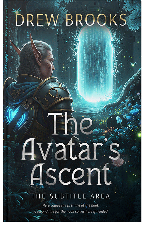 Front view of Aztec #35104 - Premade LitRPG Book Cover