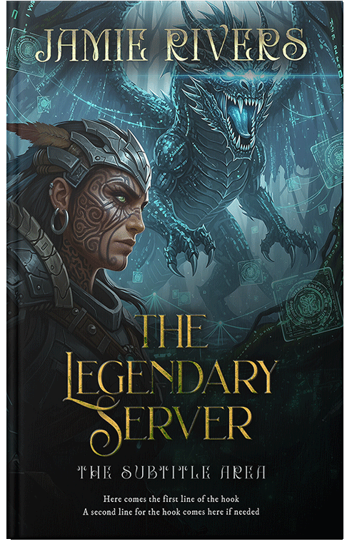 Front view of Bunker #35112 - Premade LitRPG Book Cover