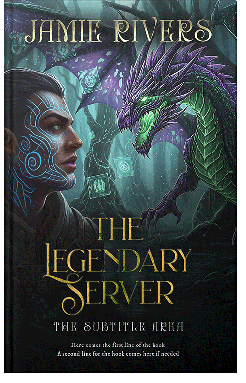 Front view of Woodsmoke #35113 - Premade LitRPG Book Cover