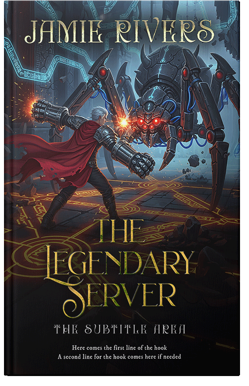 Front view of Baltic Sea #35115 - Premade LitRPG Book Cover