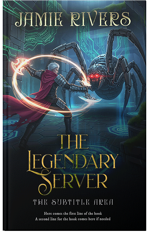 Front view of Bunker #35116 - Premade LitRPG Book Cover