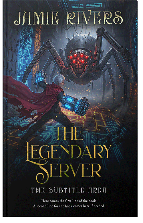 Front view of Woodsmoke #35117 - Premade LitRPG Book Cover