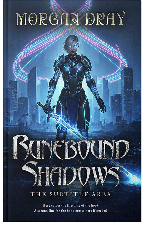 Front view of Big Stone #35118 - Premade LitRPG Book Cover