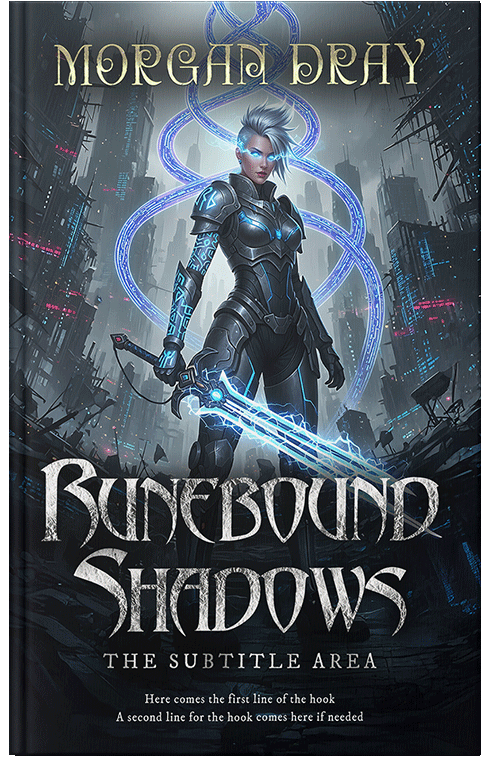 Front view of Mirage #35120 - Premade LitRPG Book Cover