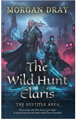 Pre Made Book Cover Cloud Burst