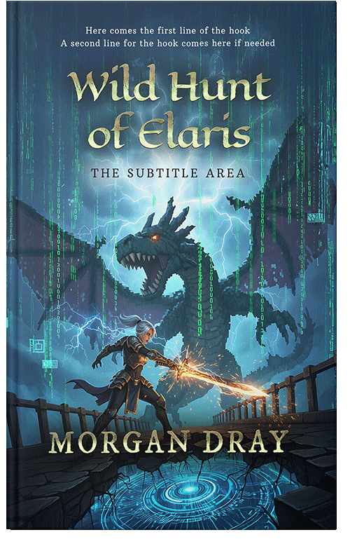 Front view of San Juan #35125 - Premade LitRPG Book Cover