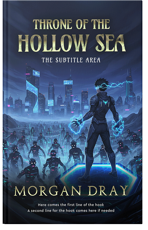 Front view of Premade LitRPG Book Cover - Big Stone